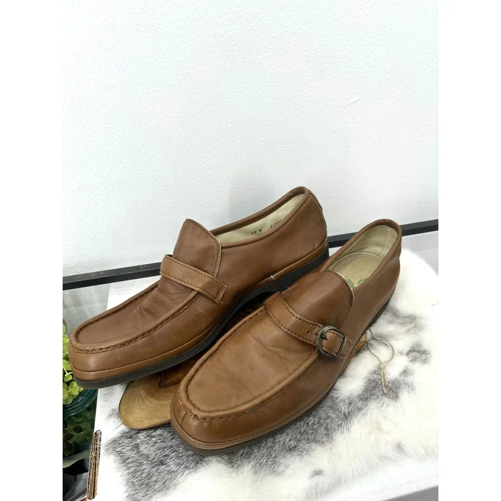 Deer Stags Osceola Mens Brown Leather loafers 12 N 313309 grandpacore vintage